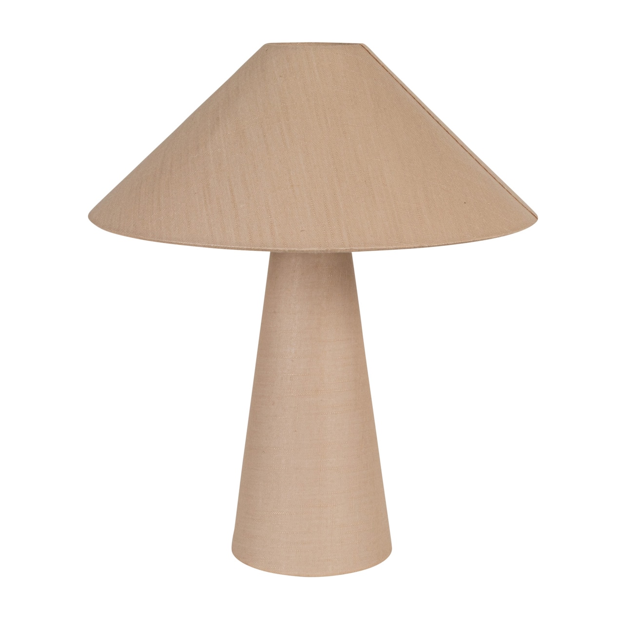 Hello Honey® 22" Lumina Natural Linen Table Lamp